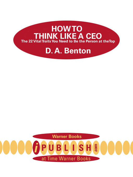 Title details for How to Think Like a CEO by D. A. Benton - Wait list